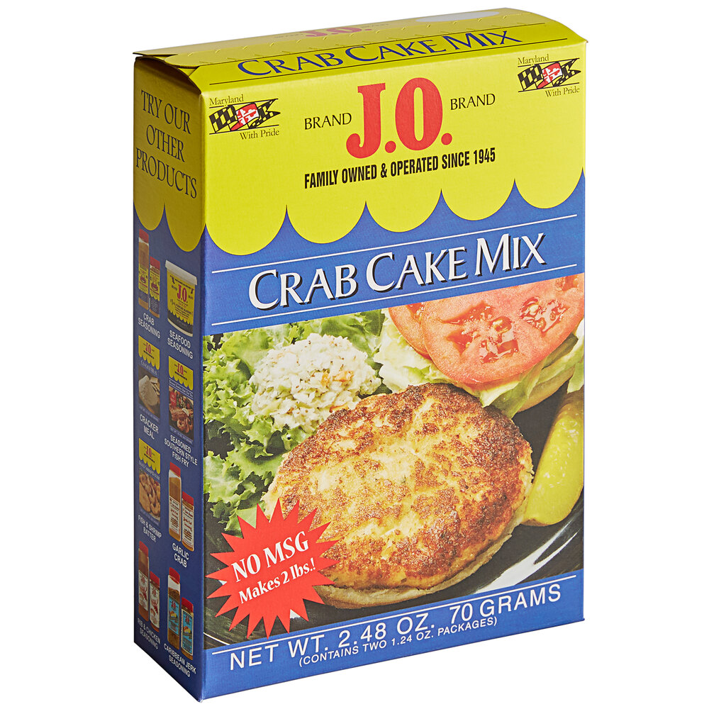J.O. Spice Crab Cake Mix (Makes 2 lb. of Crab Cakes)