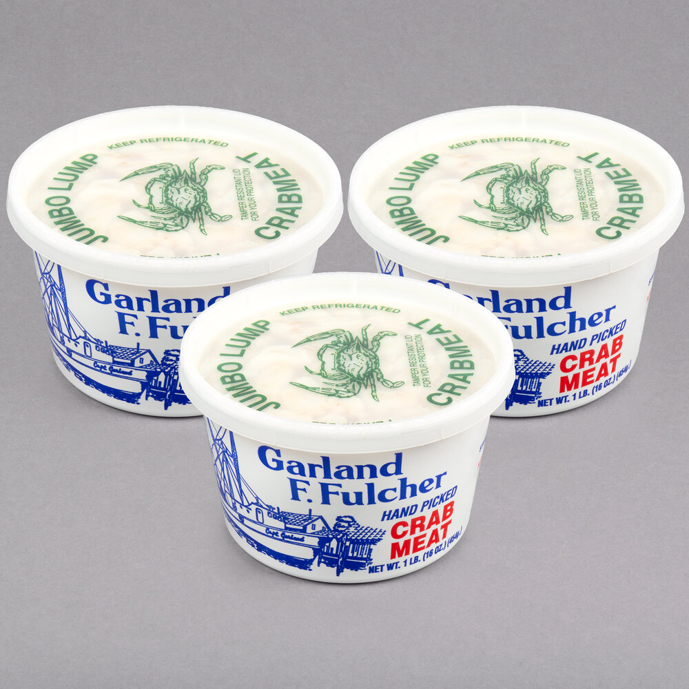 Linton's 3 lb. Jumbo Lump Maryland Blue Crab Meat