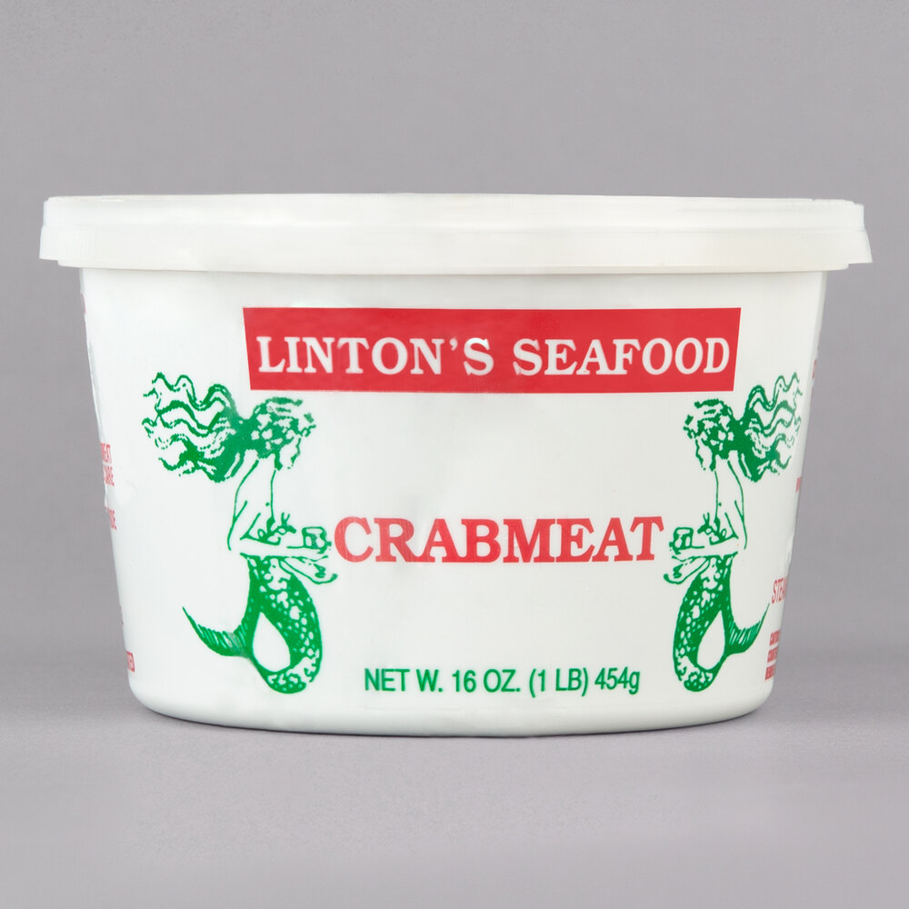 Linton's 16 oz. Fresh Maryland Blue Crab Cocktail Claws