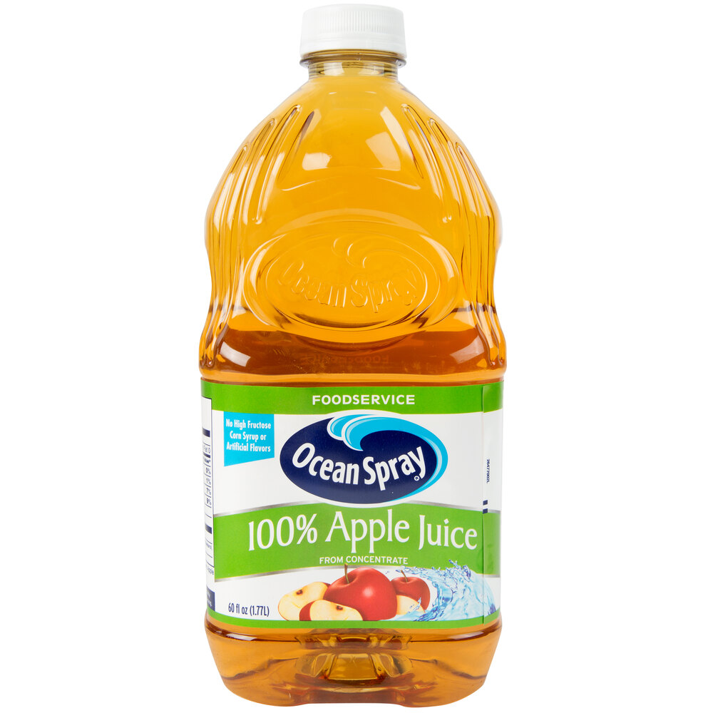 Ocean Spray 60 fl. oz. Apple Juice 8/Case