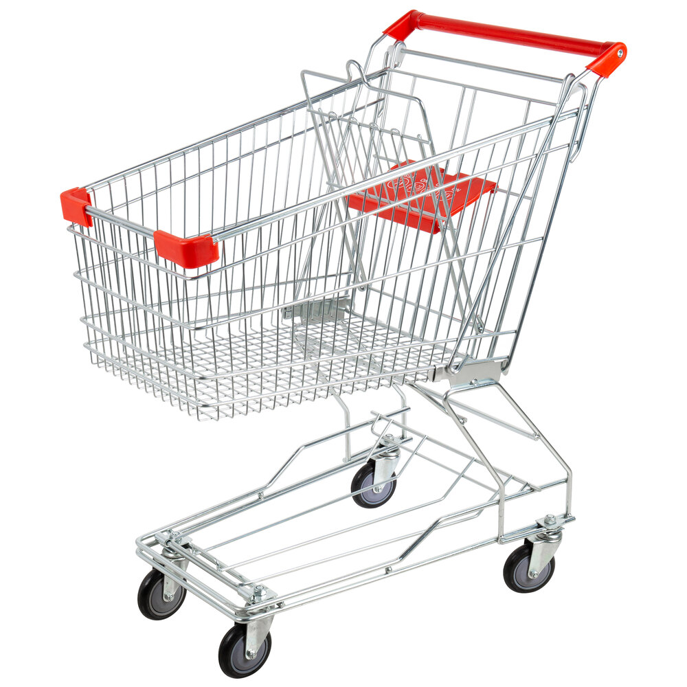 Regency Supermarket Grocery Cart 3.5 Cu. Ft.
