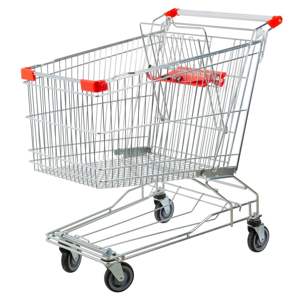 Regency Supermarket Shopping Cart - 6.3 Cu. Ft.