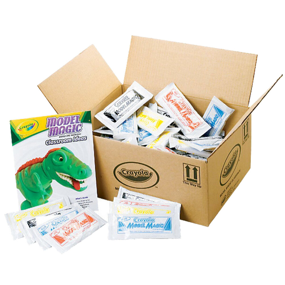 Crayola 236002 Model Magic 75 Count Assorted Primary Colors Modeling ...