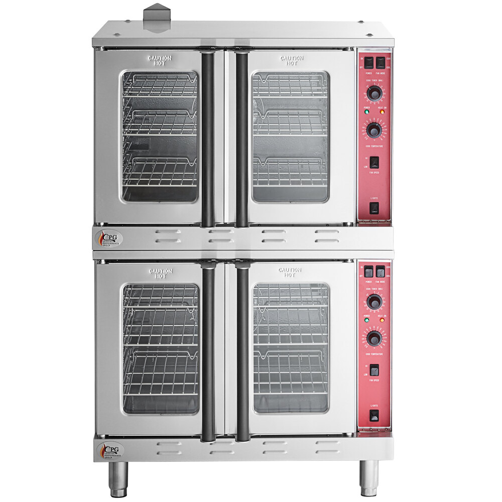 Cooking Performance Group FEC200DK Double Deck Standard Depth Full