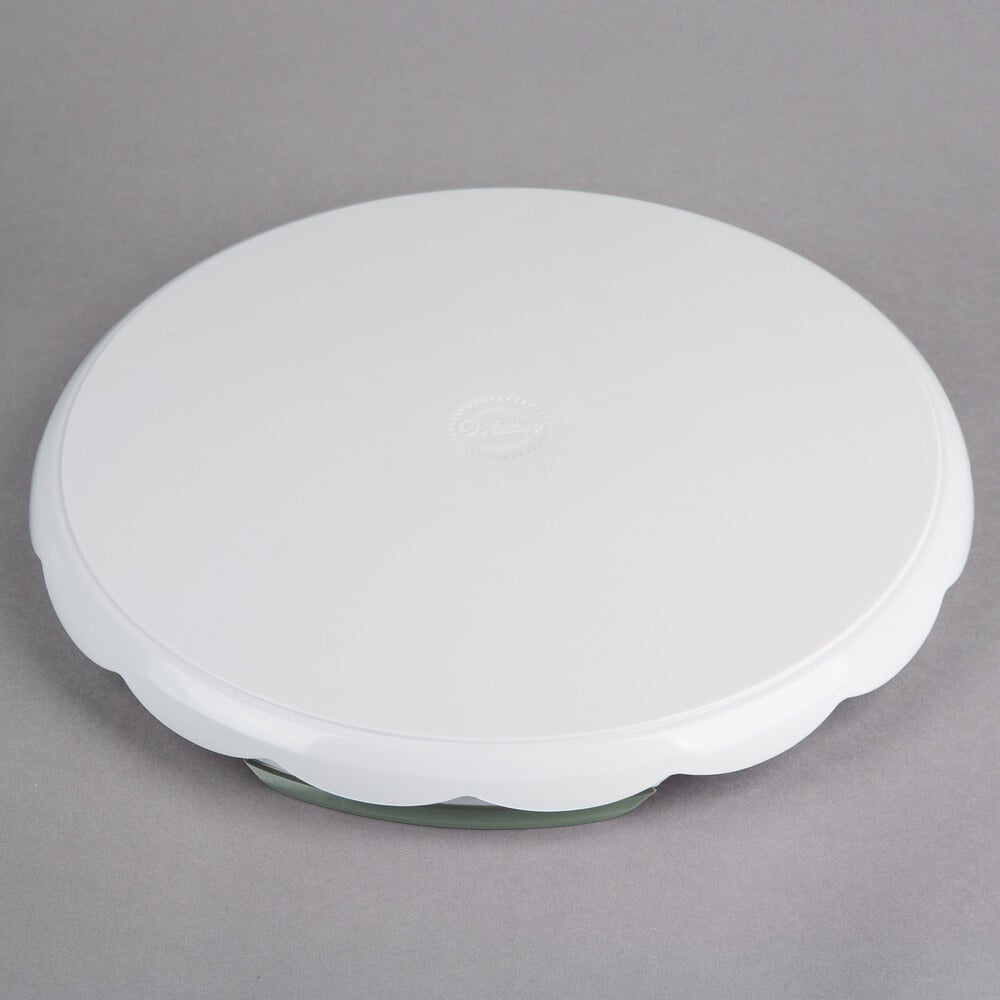 Wilton 12" Plastic Cake Turntable WebstaurantStore