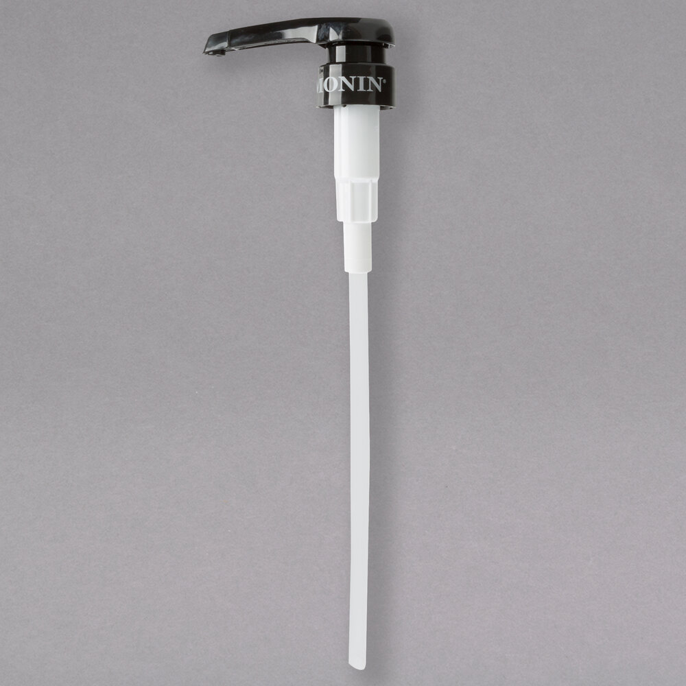 Monin 3 mL Concentrated Flavoring Syrup Pump for 375 mL Plastic Bottles