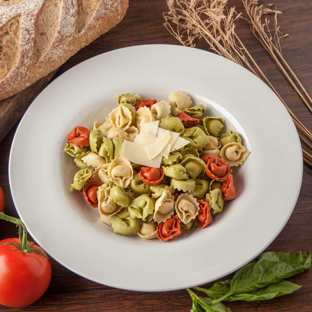 Carlisle 4303002 Durus 20 oz. White Melamine Pasta Bowl 12/Case