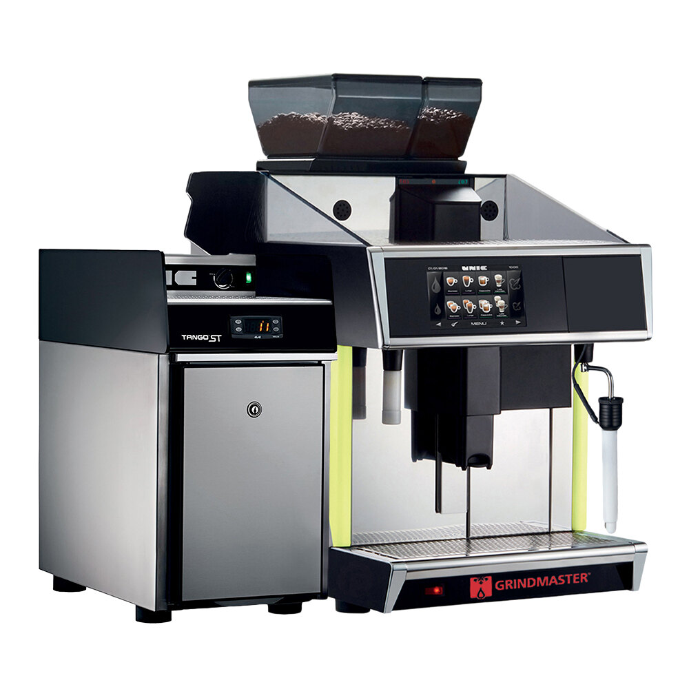 Grindmaster Tango STP Black Espresso and Cappuccino Machine with Milk