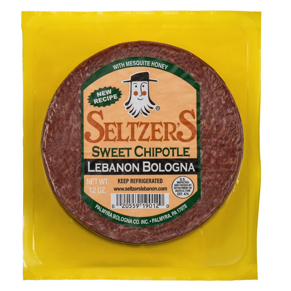 Seltzer's Lebanon Bologna 12 oz. Pack Sweet Chipotle