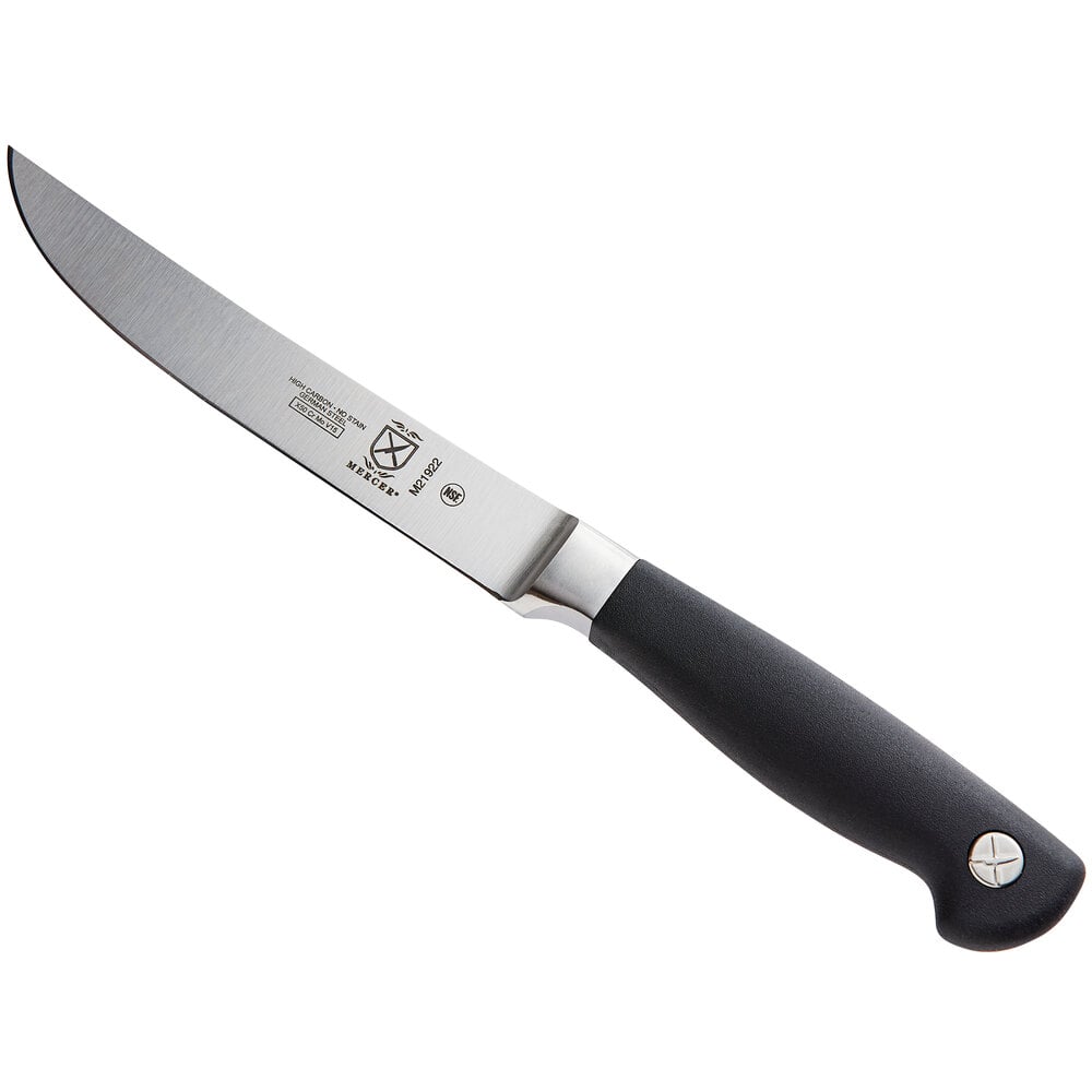 Mercer Culinary M21922 Genesis® 5" Steak Knife with Santoprene Handle