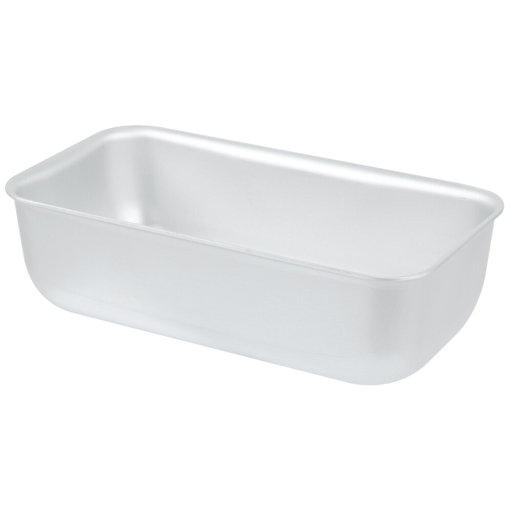 Vollrath 5436 WearEver 2 lb. Seamless Aluminum Bread Loaf Pan 8 3/8