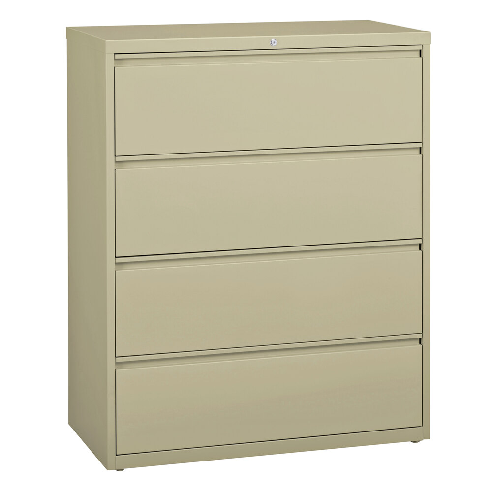 Hirsh Industries 17459 Putty FourDrawer Lateral File 42" x