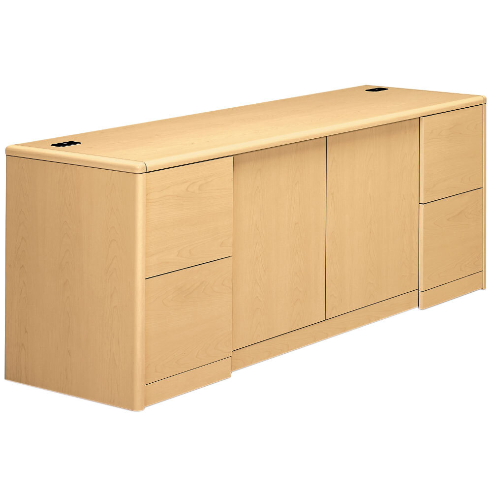 HON 10742CC 10700 Series 72" x 24" x 29 1/2" Harvest Laminate Full