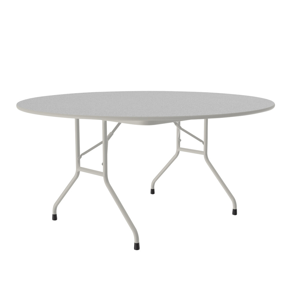 Basic Folding Table- Light Gray main image 0
