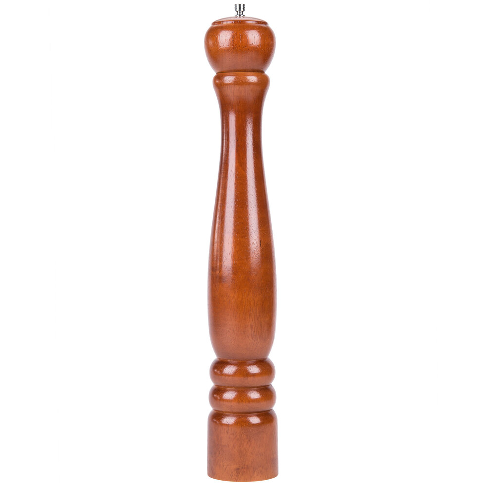 18" Tall Wooden Pepper Mill