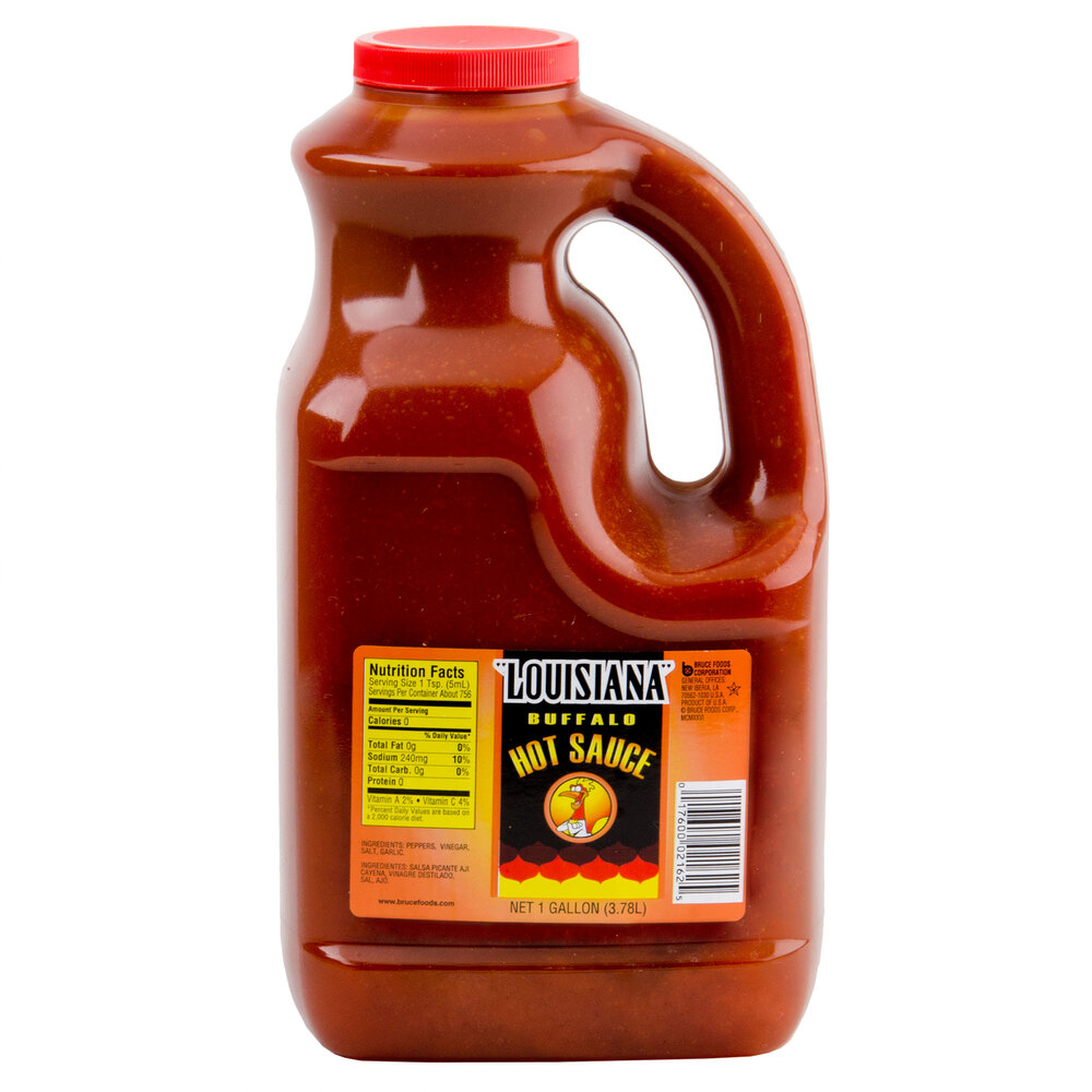 Louisiana 1 Gallon Buffalo Wing Sauce 4/Case