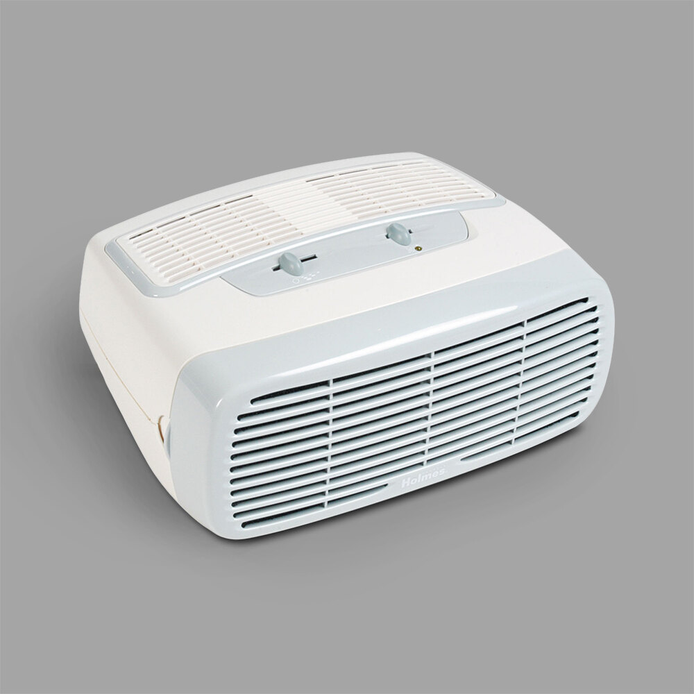 Holmes HAP242NUC White Desktop Air Purifier 110 Square Feet