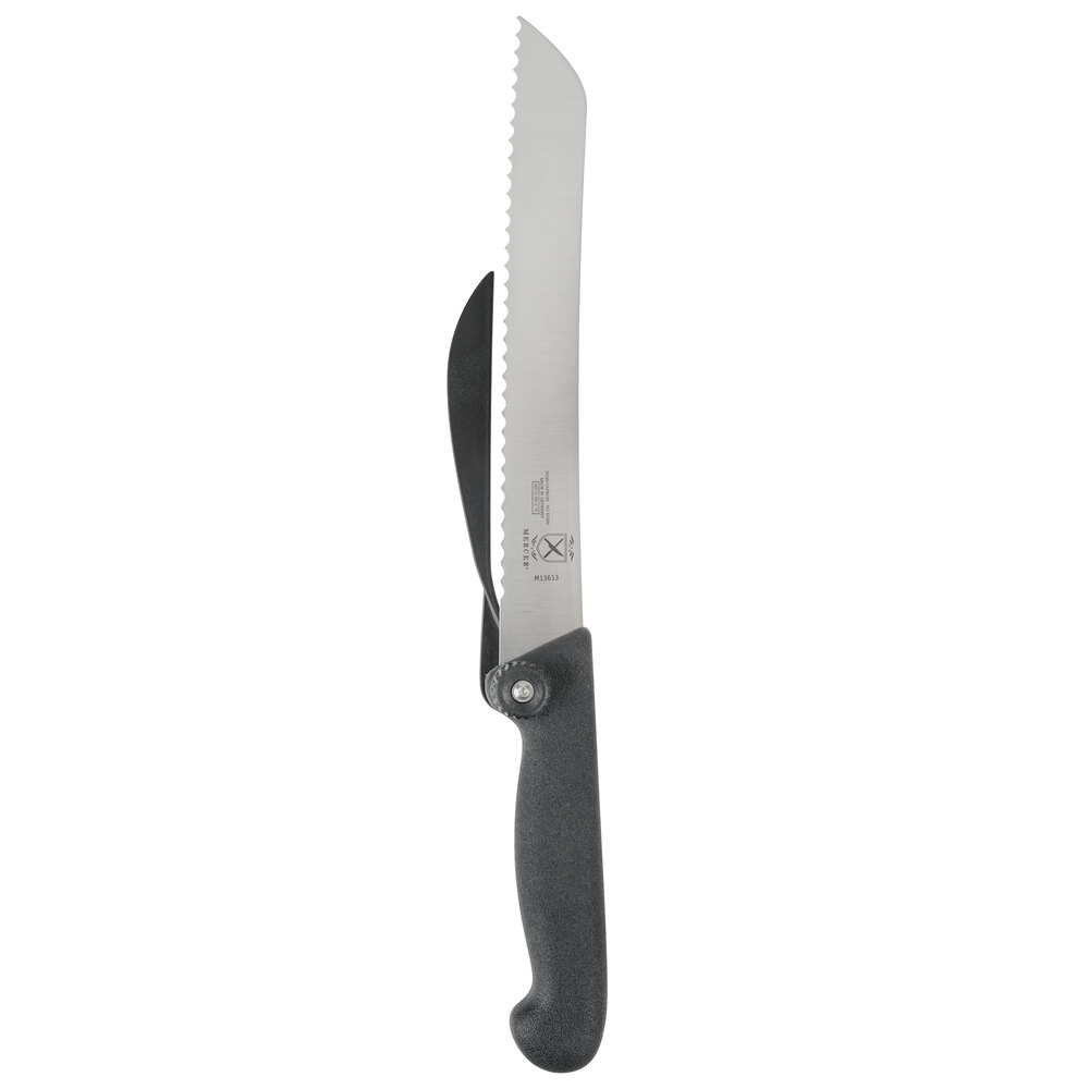 Mercer Culinary M13613 MercerSlice 8 1/4" Serrated Knife with Right