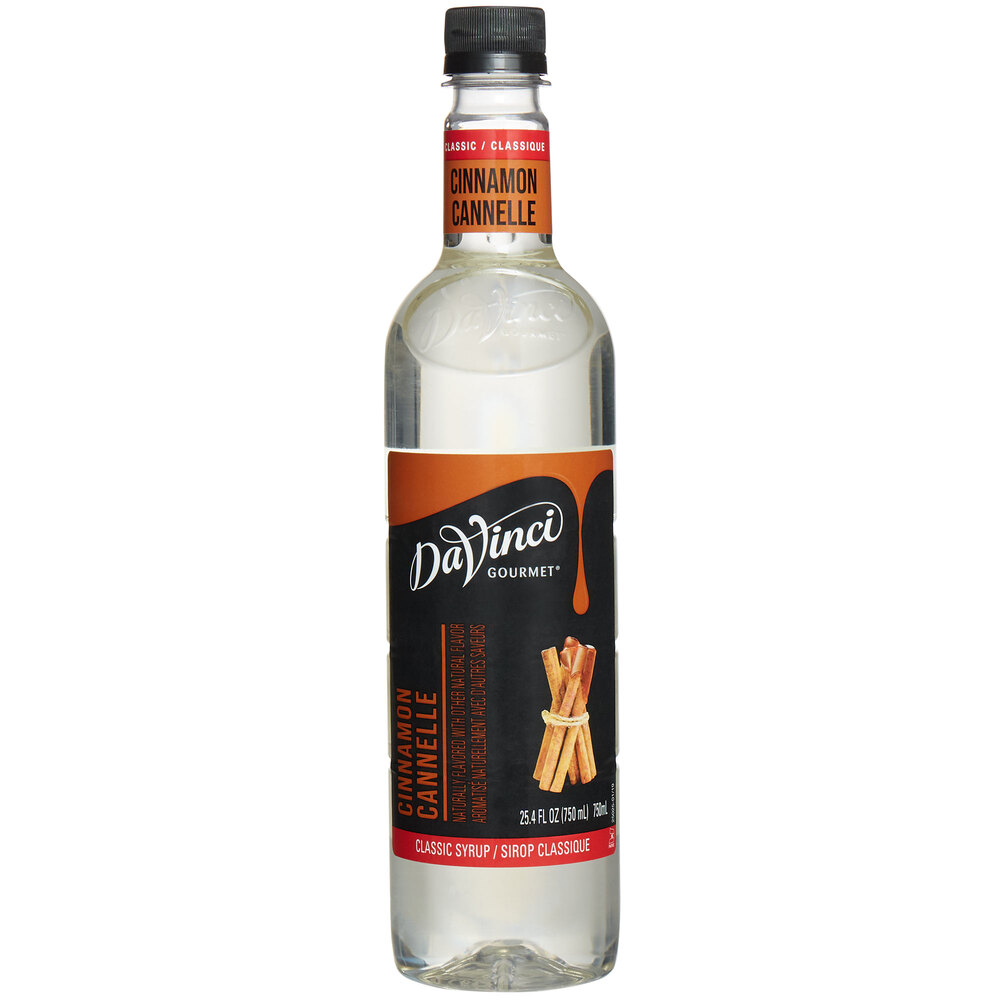 DaVinci Gourmet Classic Cinnamon Flavoring Syrup 750 mL