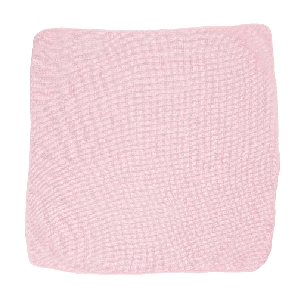 Rubbermaid Commercial 1820581 Microfiber Economy Cloth 16-inch by 16-inch Pink Rubbermaid Commercial Products 