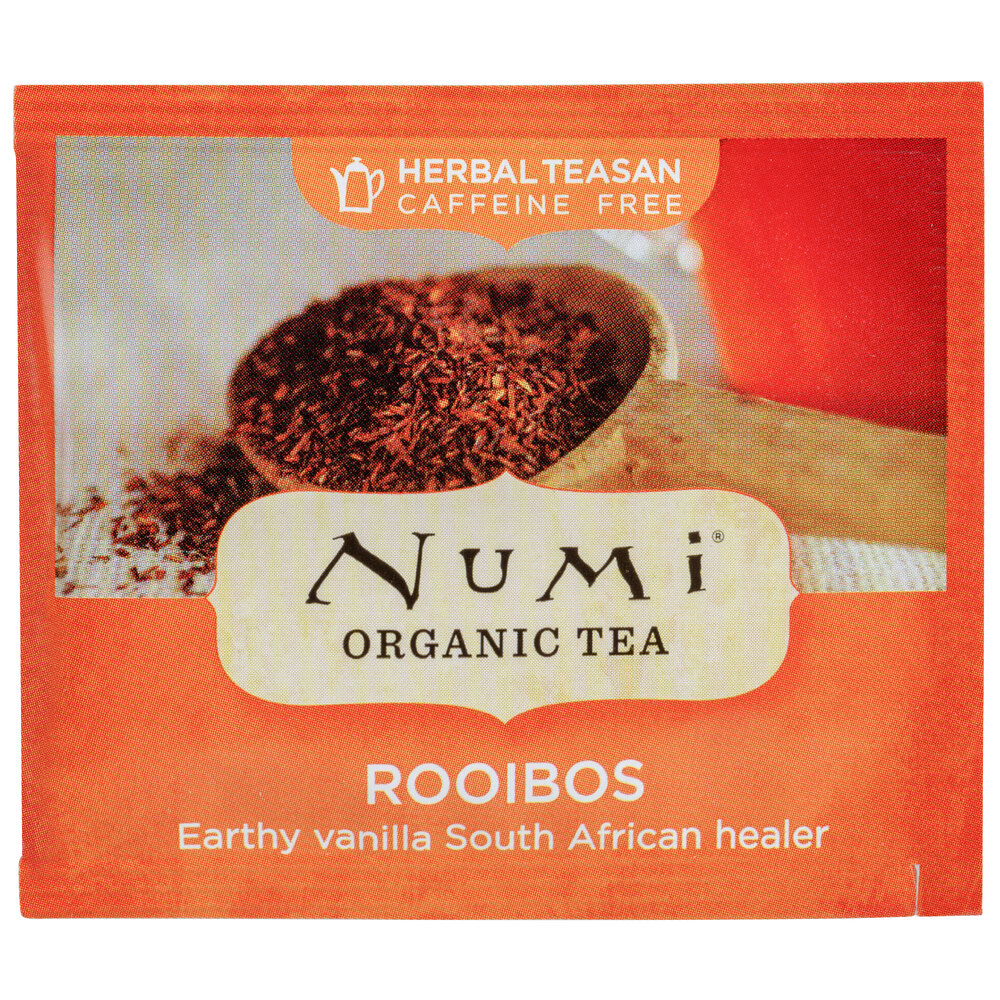 Numi Organic Rooibos Tea Bags 100/Case