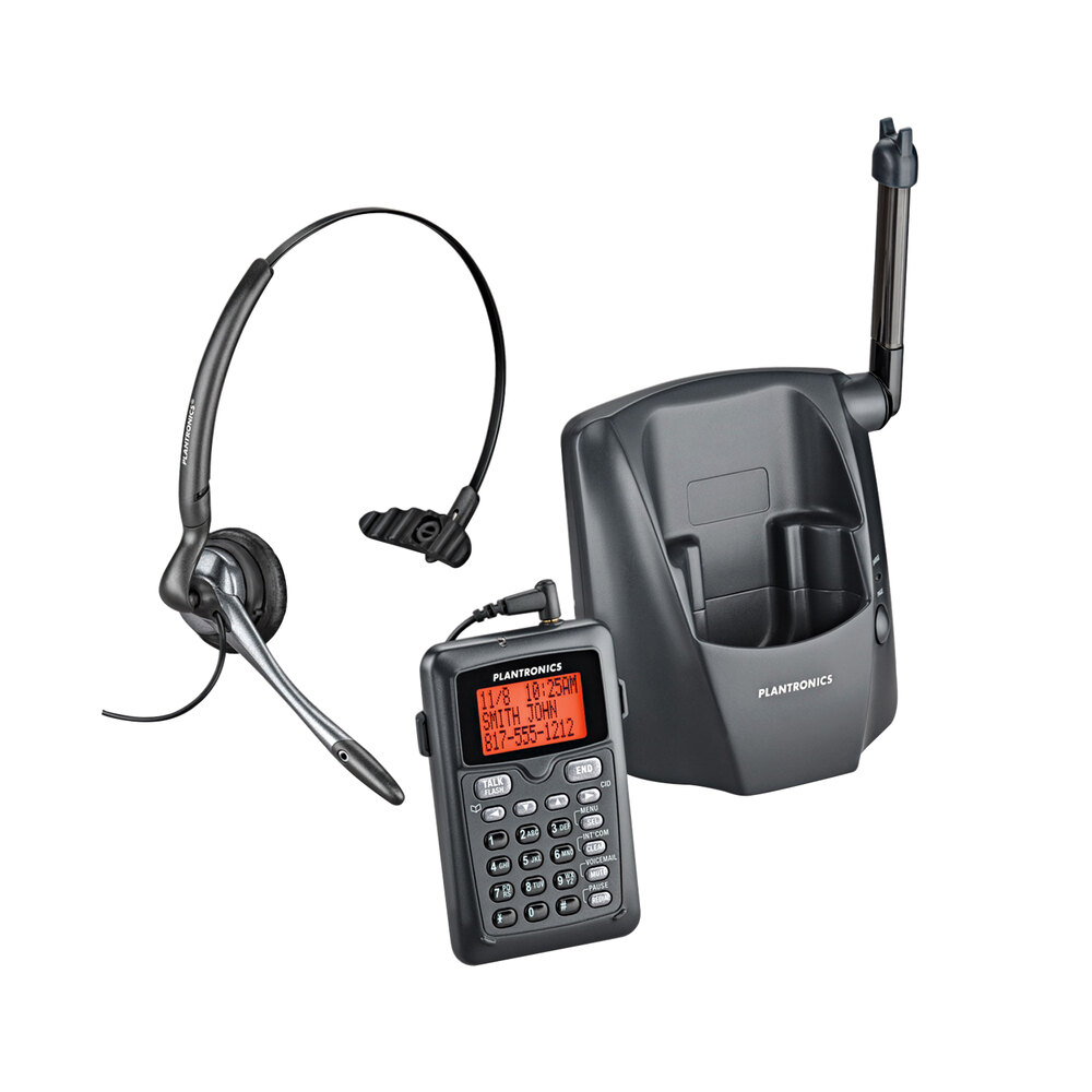 Plantronics CT14 Cordless Convertible Headset Phone with DECT 6.0