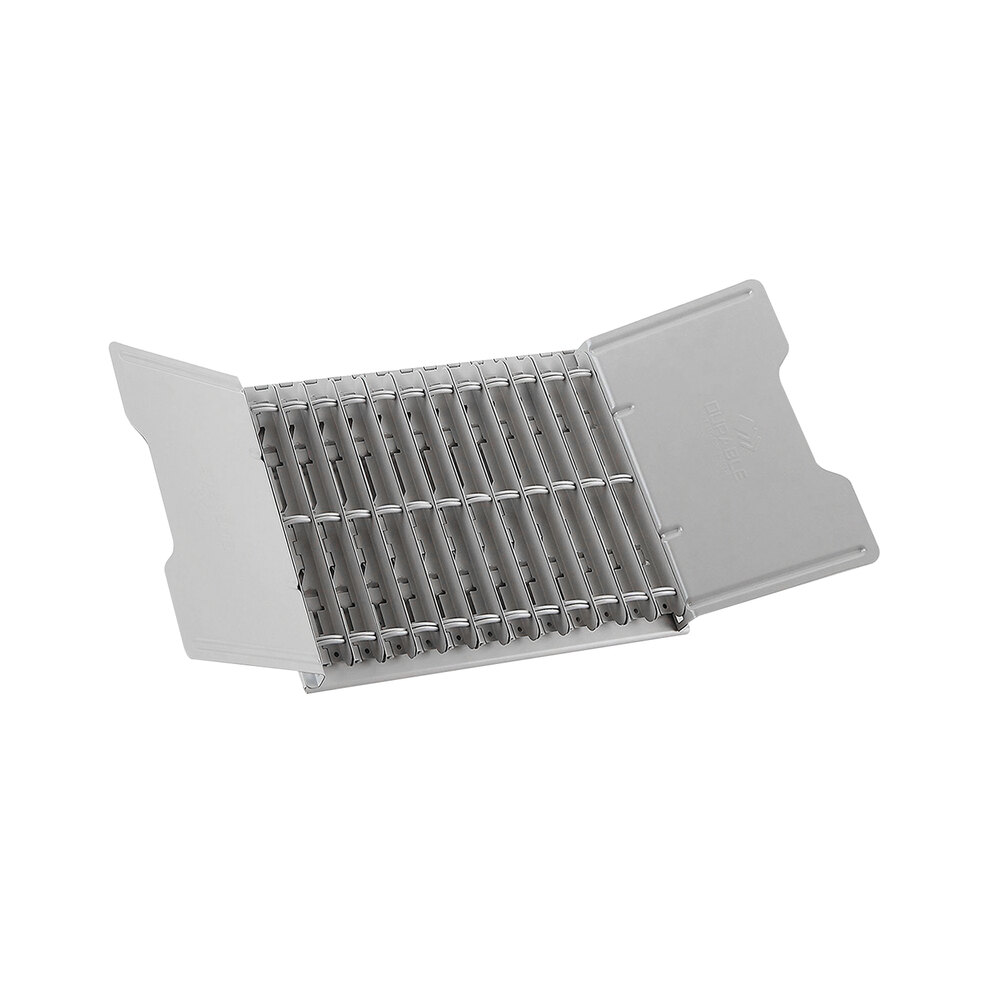 Durable 595110 Gray Steel DeskMounted Catalog Rack