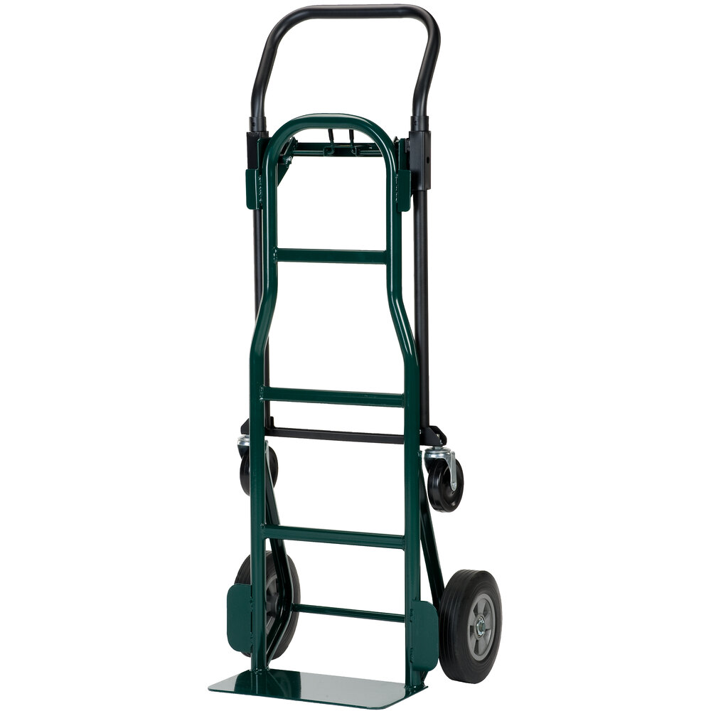 Harper 700 lb. 4in1 Quick Change Hand Truck with 8" Solid Rubber