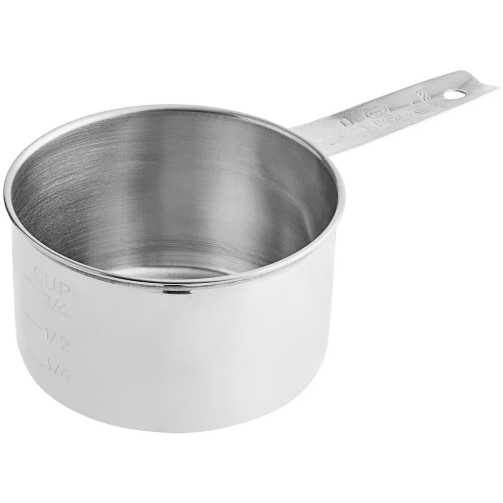 TableCraft 724D 1 Cup Stainless Steel Measuring Cup