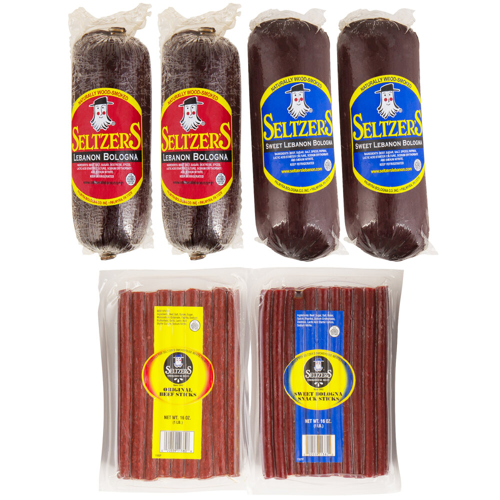 Seltzer's Lebanon Bologna Holiday Smokehouse Deluxe with Assorted Whole