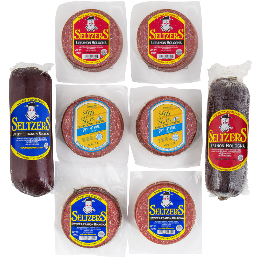 Seltzer's Lebanon Bologna Holiday Classic Medley with Assorted Whole and Sliced Bologna