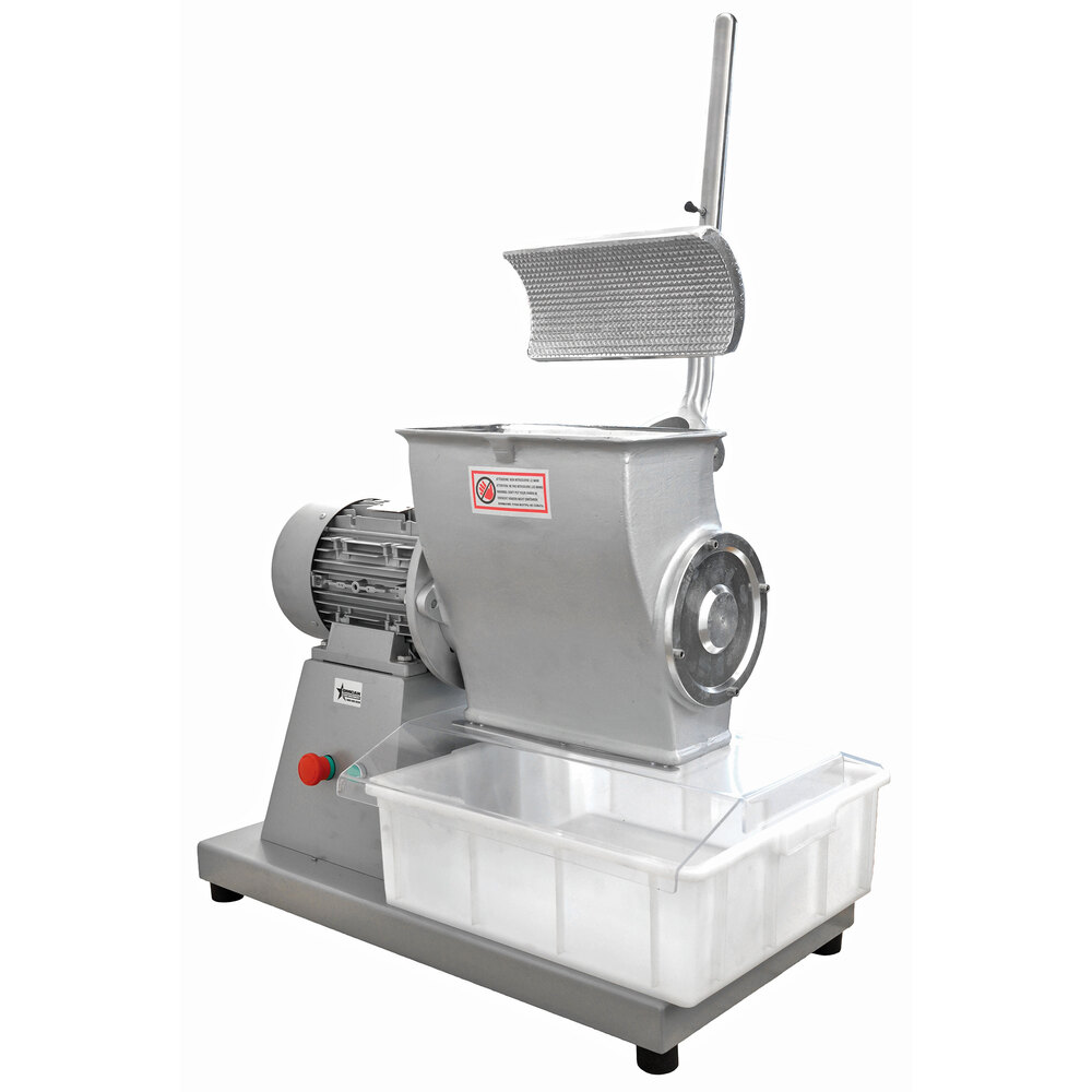 Fama Electric Hard Cheese Grater with Microswitch 208V, 3 Phase, 4 HP