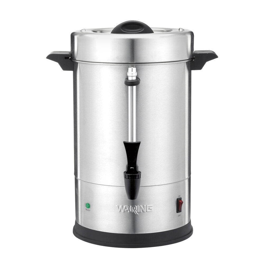 Waring WCU55 55 Cup (275 oz.) Commercial Coffee Urn / Percolator 1440W
