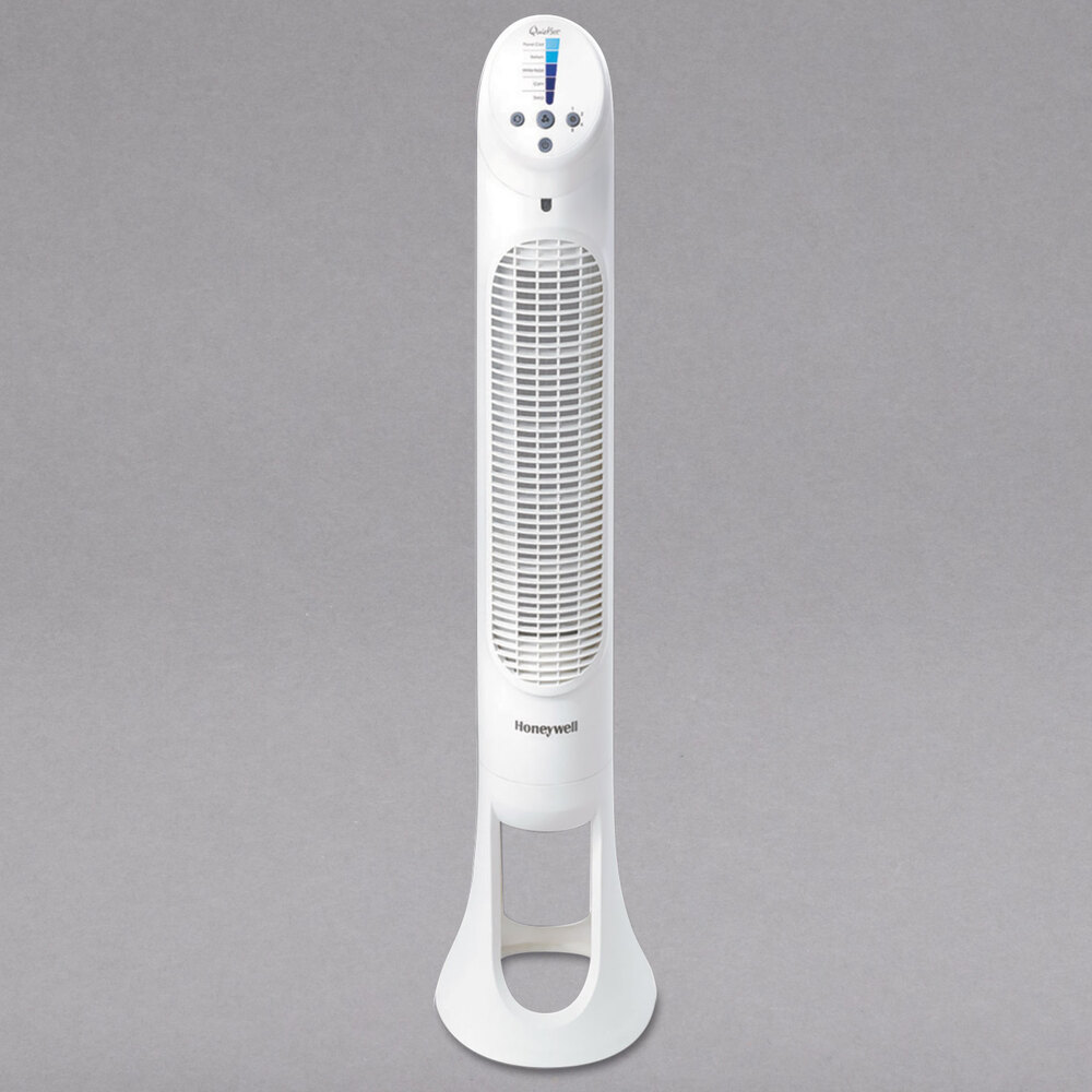Honeywell HWLHYF260 QuietSet 32 7/8 White 5-Speed Oscillating Tower Fan