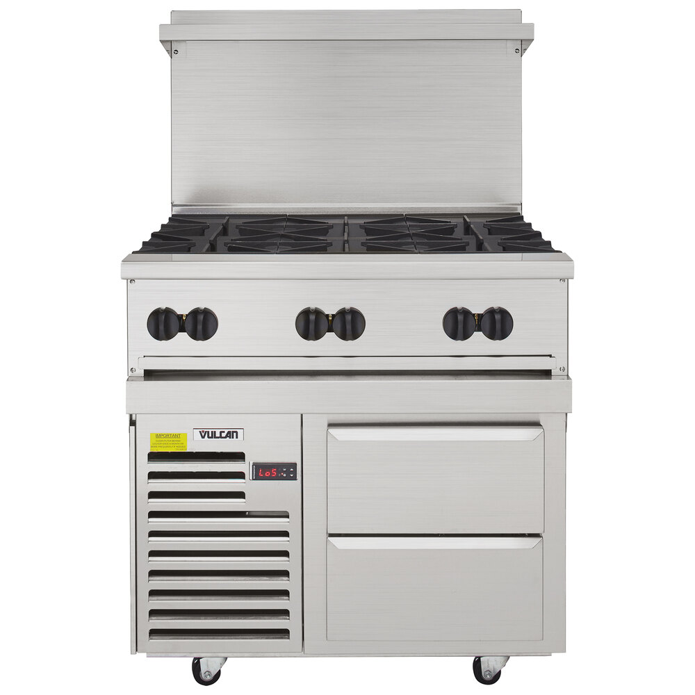 Vulcan 36R6BN Endurance 6 Burner 36" Natural Gas Range with