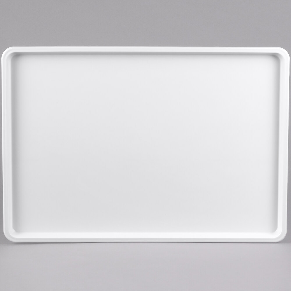 Middlewich [M8] Polystyrene White Tray - 267x133x16mm