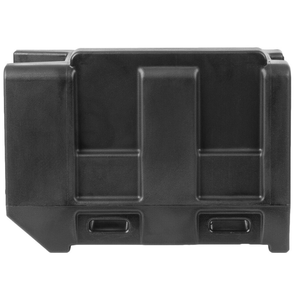 Cambro HWATD Black Hand Washing Station Multi Fold Towel Dispenser