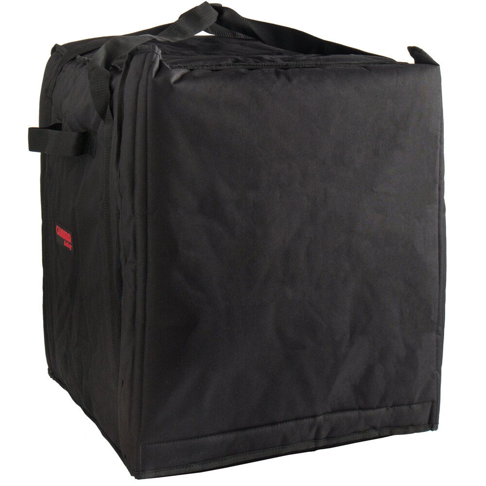 Cambro GBP1018110 Customizable Insulated Black Pizza Delivery