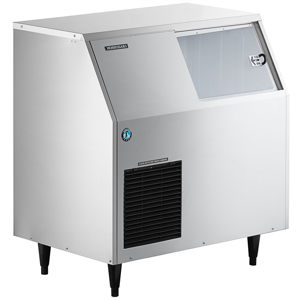 Hoshizaki F-300BAJ 353 lb. Air-Cooled Flake Ice Maker with Bin