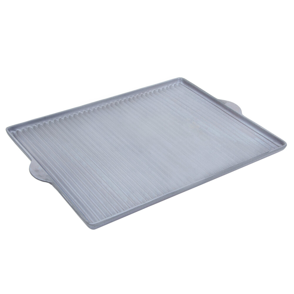 Bon Chef 2082P 15" x 19" PewterGlo Cast Aluminum Grill Pan
