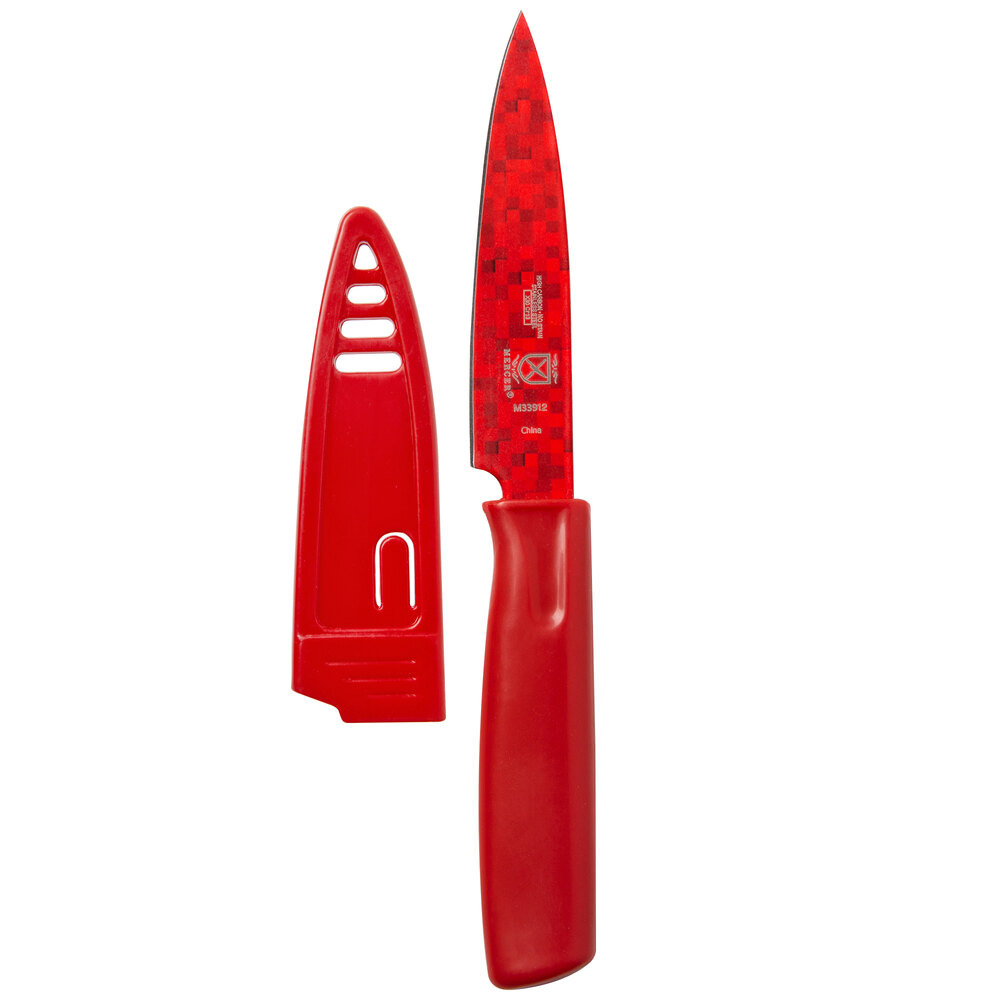 Kuhn Rikon Colori Mini Prep Knife, Red