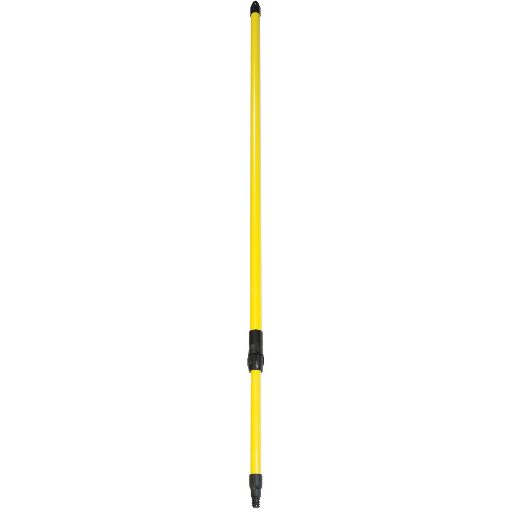Carlisle 4102004 Sparta 54" 8' Yellow Threaded Telescopic Fiberglass