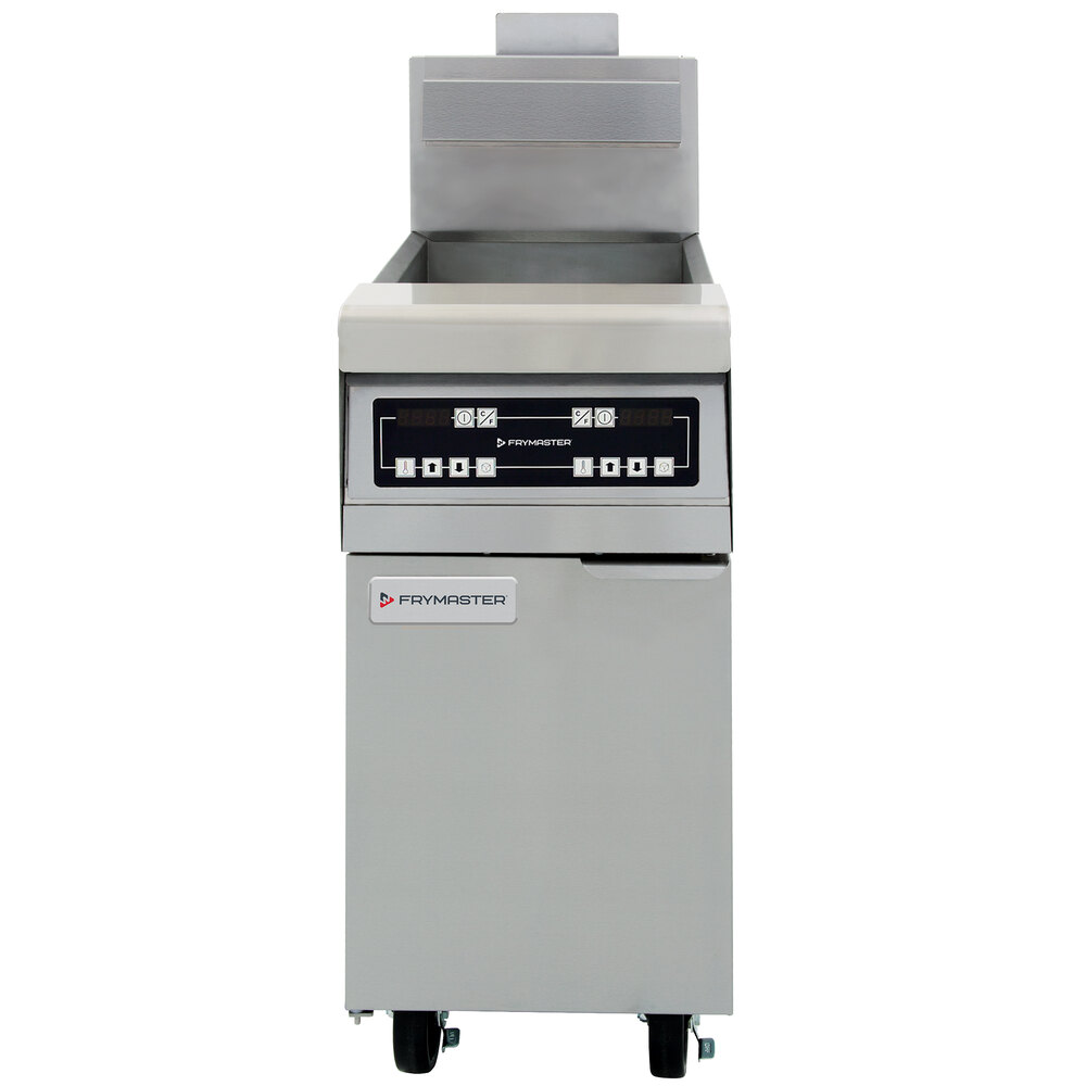 Frymaster MJ150 Liquid Propane 50 lb. Floor Fryer with Digital Controls