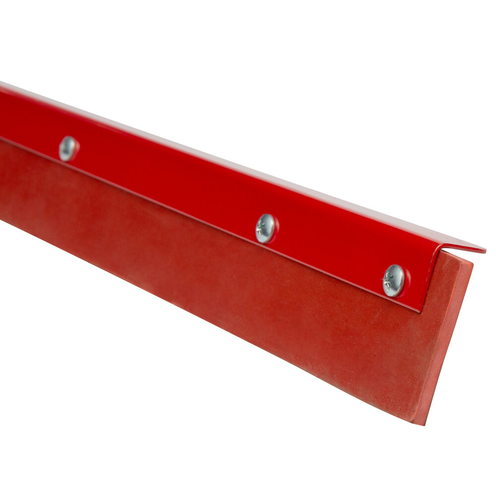 4102700 - Professional Double-Blade Red-Gum Rubber Squeegee With