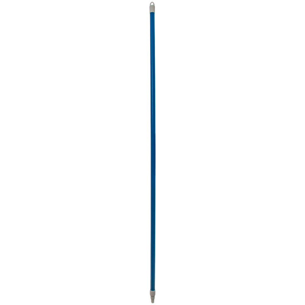 Carlisle 40225EC14 Sparta 60" Blue Threaded Fiberglass Broom / Squeegee