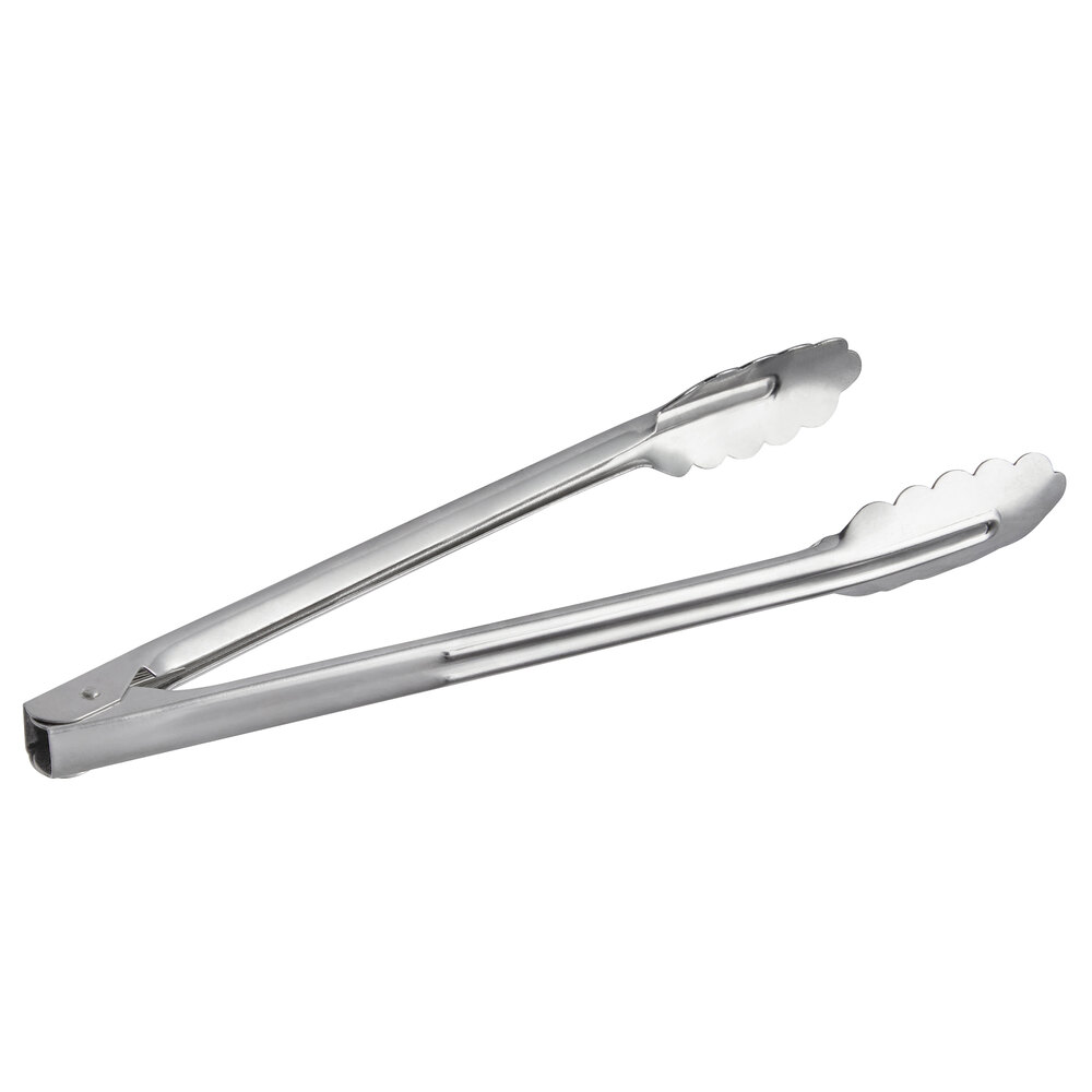 Vollrath 47312 12" HeavyDuty Stainless Steel Utility Tong