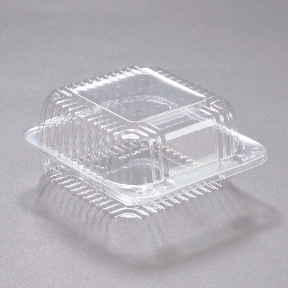 Dart Solo C32UT1 Med Oblong Clear Dome Hinged Container, 9.4 X 6.8 In (Case Of 250 - View #6