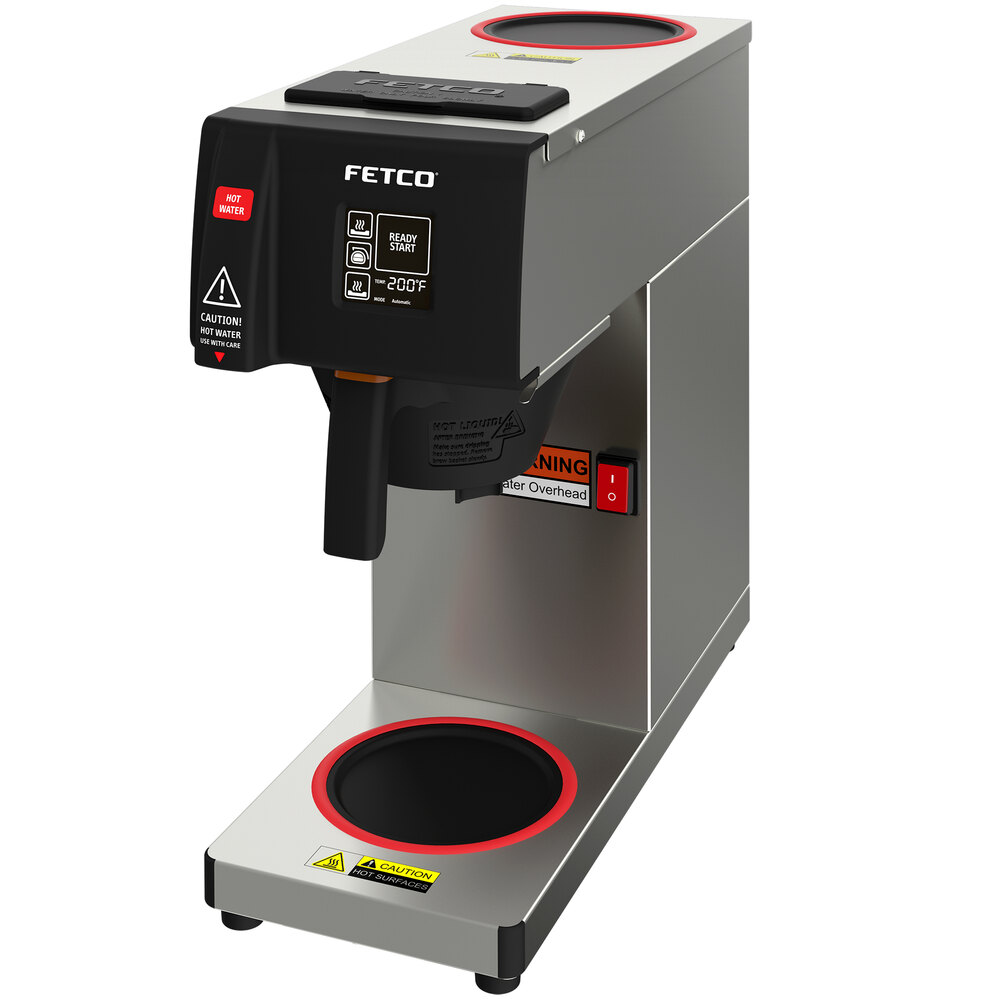 Fetco CBS2121A C212113 Stainless Steel Automatic Coffee Maker with 2