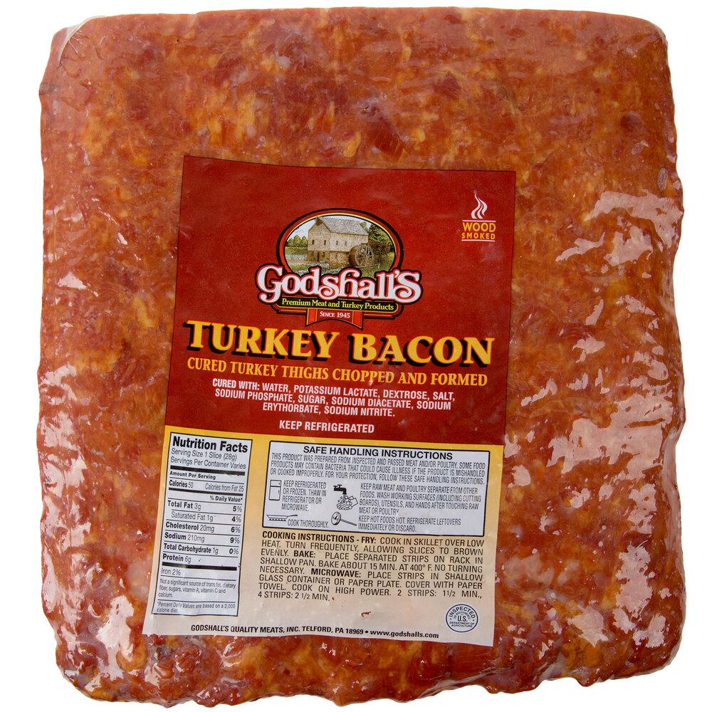 Godshall's Slab 5.75 lb. Turkey Bacon
