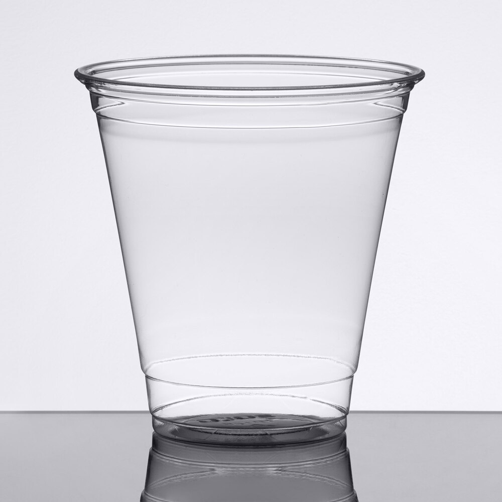Dart Solo UltraClear TP12S 12 oz. Clear PET Plastic Squat Cold Cup ...